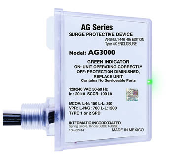 ag3000 surge protection